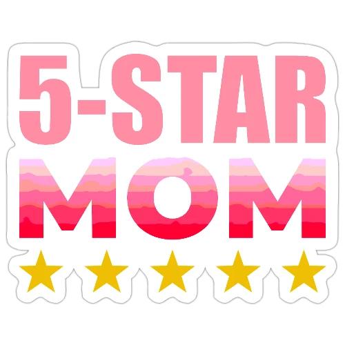 Five Stars Mom - Sticker