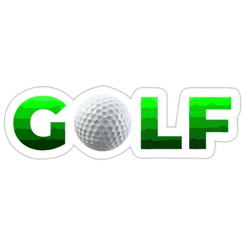 Golf Precision Wordmark - Sticker