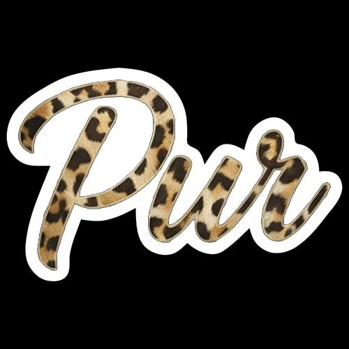Pur Script - Sticker