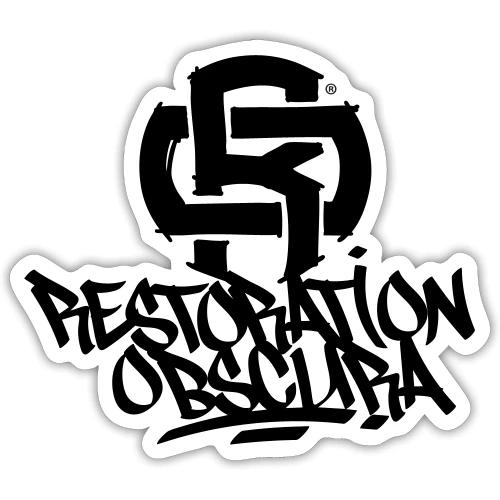 RO Fat Marker Logo - Sticker