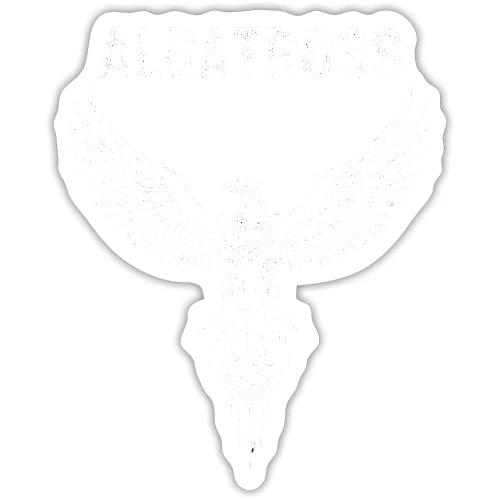 ALBATROSS - Golf Eagle Gift Tee for Men - Sticker