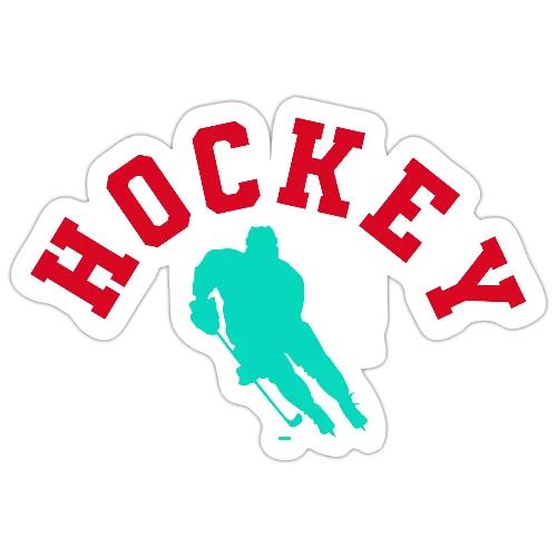 Hockey Player Silhouette - Sticker