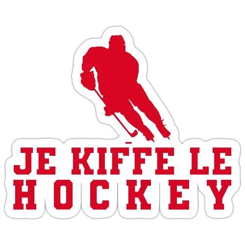 I love hockey - Sticker