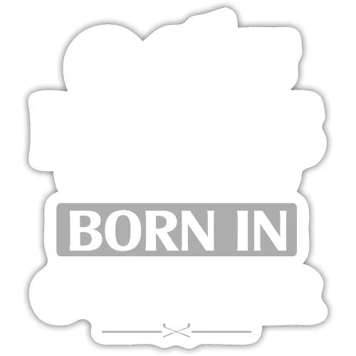 Golf Legends Born In October - Birthday Golf Gift - Sticker