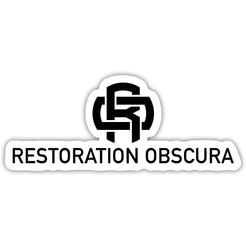 Restoration Obscura Alternate Logo - Sticker