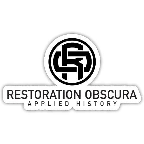 Restoration Obscura: Applied History - Sticker