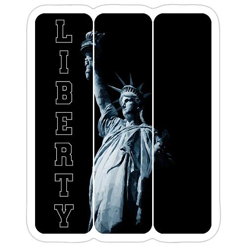USA: Vertical Liberty - Sticker