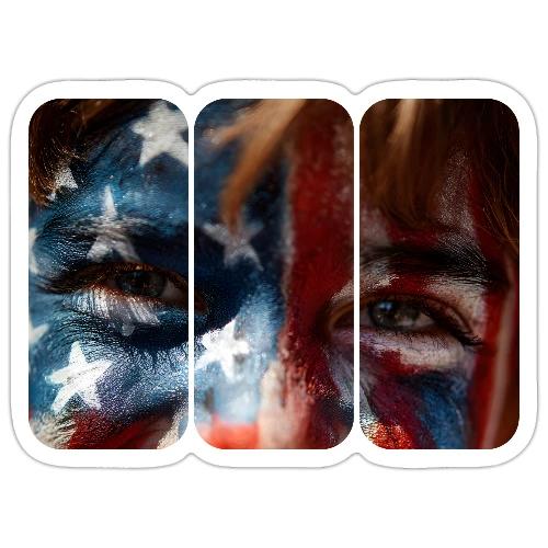 USA: Stars in Their Eyes - Sticker