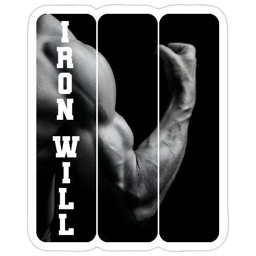 Bodybuilding: Iron Will - Sticker