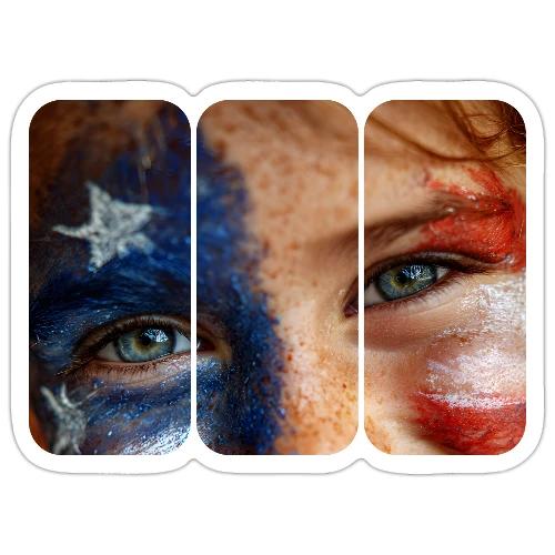 USA: Patriot Gaze - Sticker