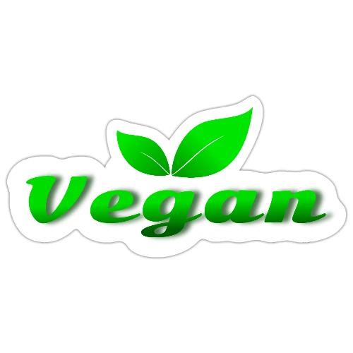 Pure Vegan Leaves - Sticker