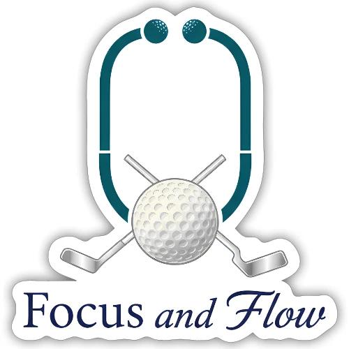 Focus and Flow - Medical Putter Special - Sticker