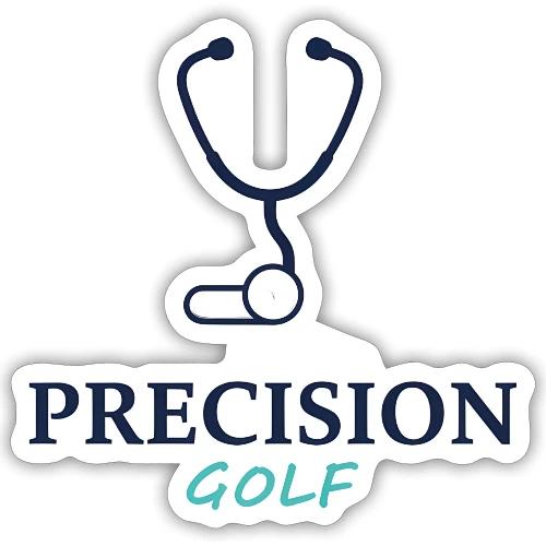 Precision Golf - Medical Golf Gag Gift Tee for Men - Sticker