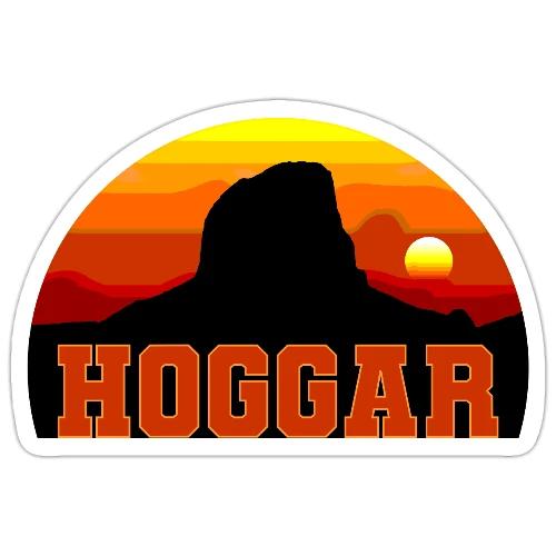 Algeria: Hoggar Desert Horizon - Sticker