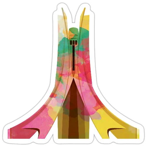 Maqam Echahid: Martyr's Memorial - Sticker