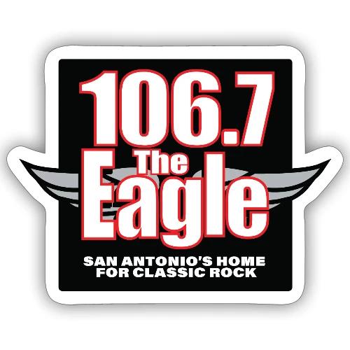 106.1 The Eagle - Sticker