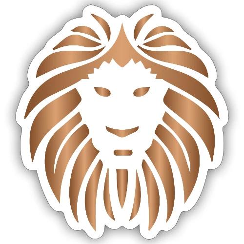 THW Lion's head - Sticker