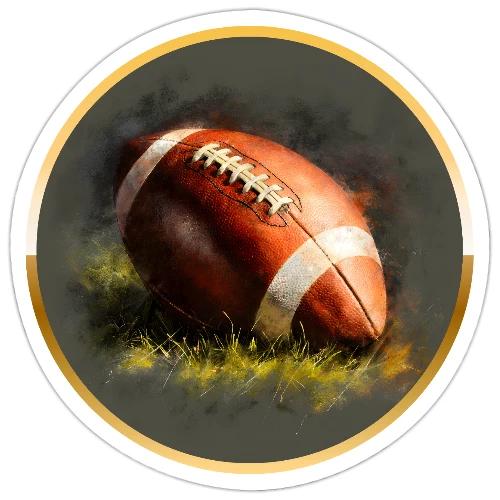 American Football: Gridiron Gold - Sticker