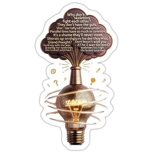 Dad Joke Generator T Shirt - Sticker