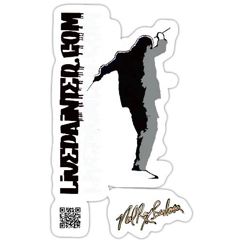 LP LOGO BLK WHT - Sticker