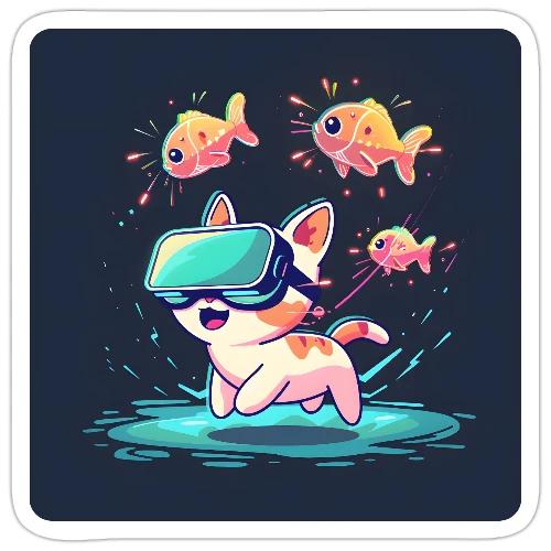 Virtual Kitty Quest - Sticker
