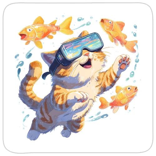 Cat: Neon Paws Adventure - Sticker