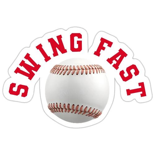 Baseball: Swing Fast Energy - Sticker
