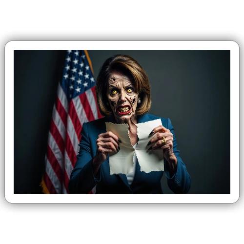 Zombie Nancy - Sticker
