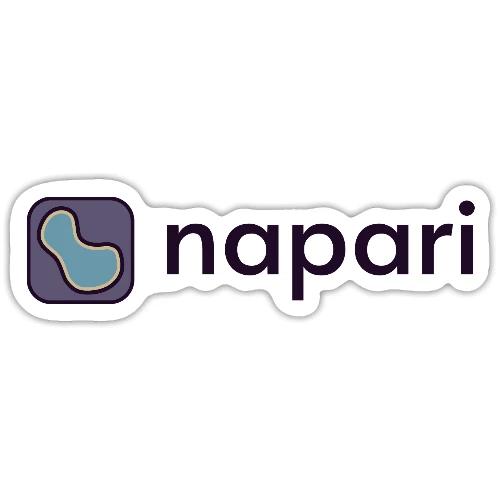 napari merch - Sticker