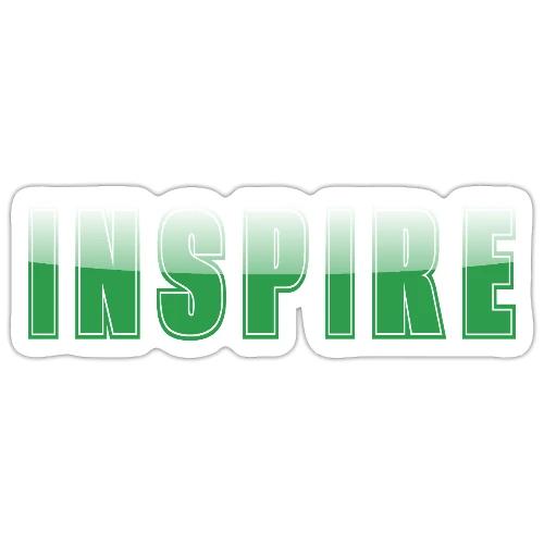 Inspire Word Art Design - Sticker