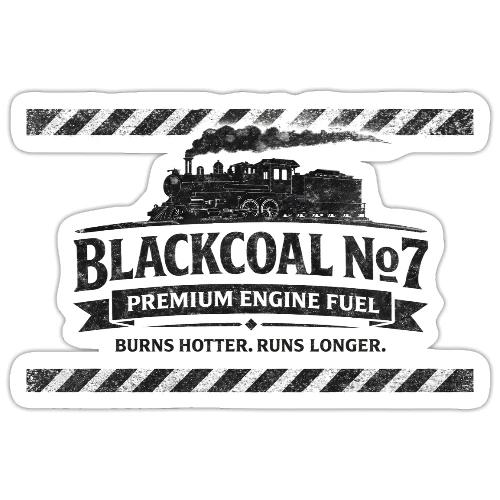 Blackcoal No. 7 - Sticker
