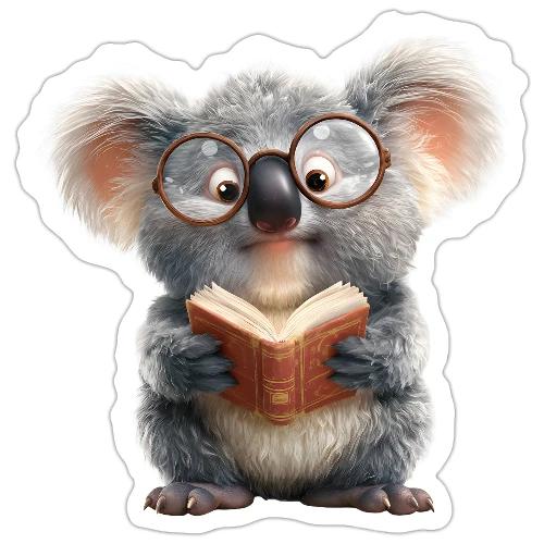 3D Gamer Koala Cozy Cartoon Design - Sticker
