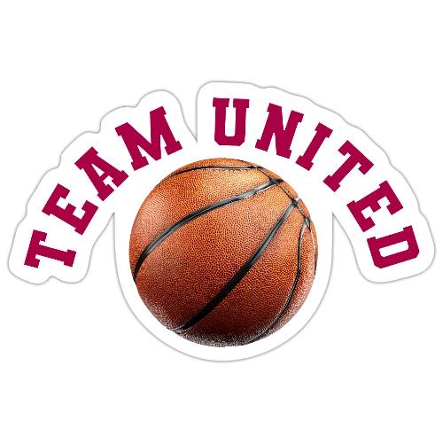 Team United Basketball Unity Design - Sticker