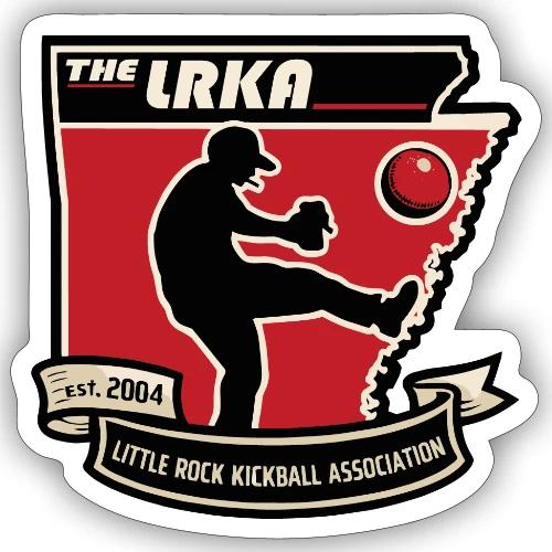 Black/Red State LRKA 2026 Logo - Sticker