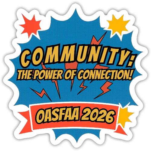 OASFAA 2026 - Sticker
