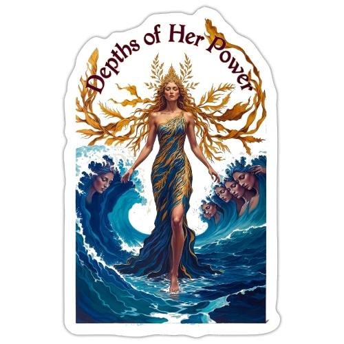 Women’s Day Tidal Sovereign T Shirt, Gift for Wife - Sticker