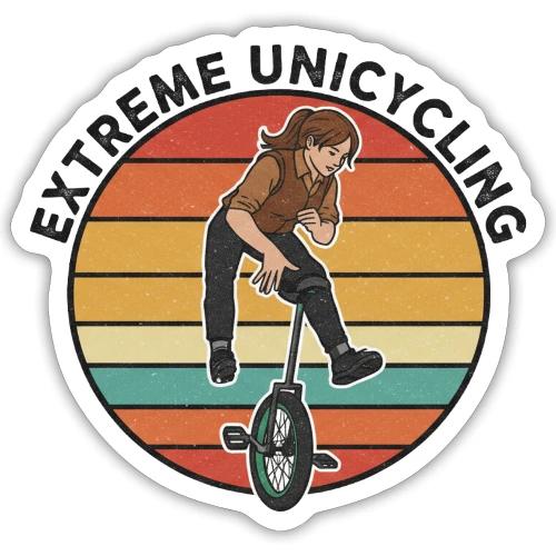 Extreme Girl Style Rider - Sticker