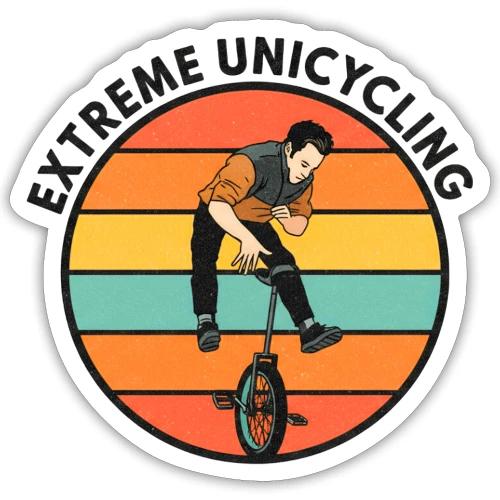 Extreme Unicycles - Sticker
