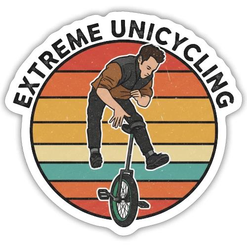 Extreme Unicycles Lets Ride - Sticker