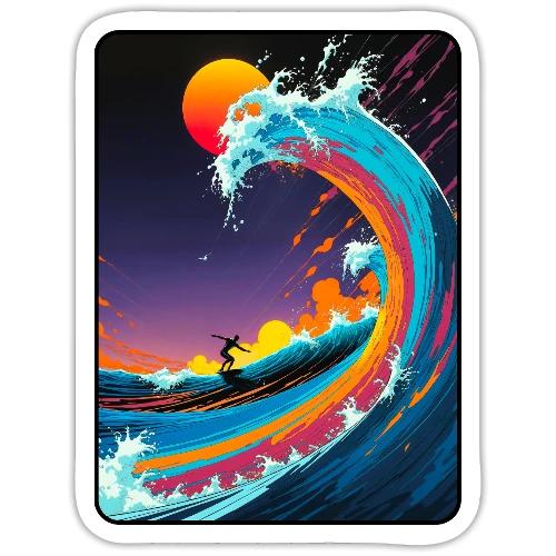 Sunshine Surfing - Sticker