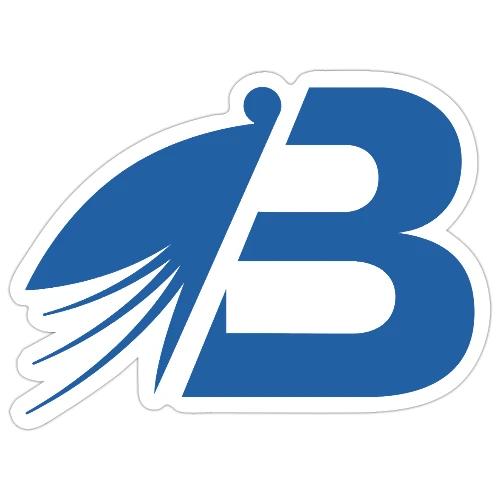Bluefly Logomark - Blue - Sticker