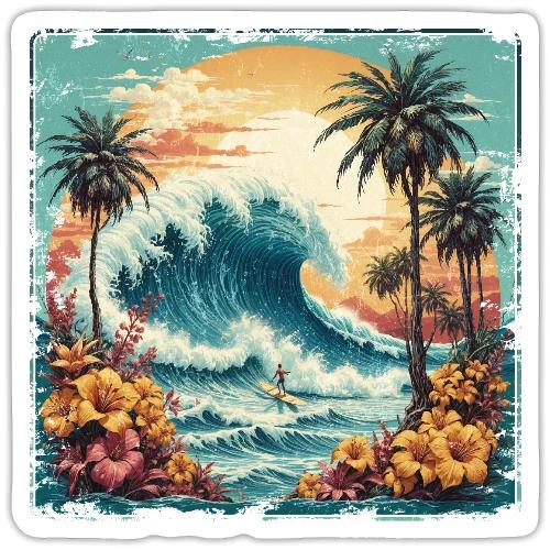 Stand Up Paddle - Sticker