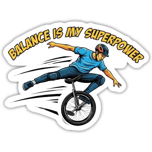 Balance is my Superpower - Sticker