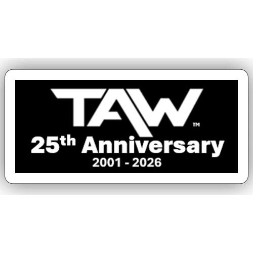 25thAnniversary Black - Sticker