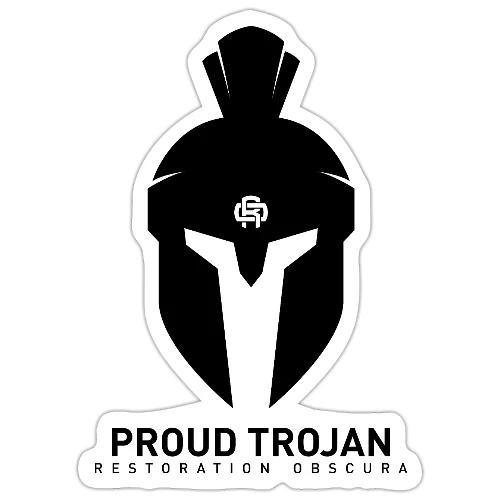 RO Trojan Battle Helmet - Sticker