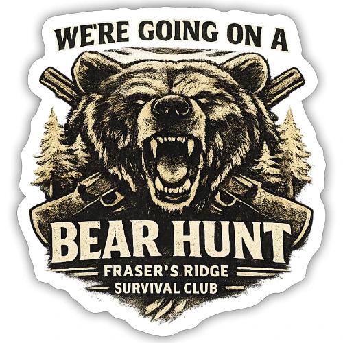 BEAR HUNT - Sticker