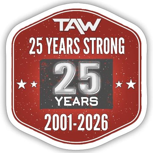 25 YRS - Sticker