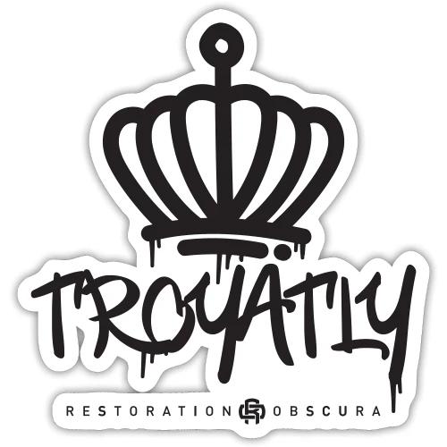 RO Troyalty Tag Dark - Sticker