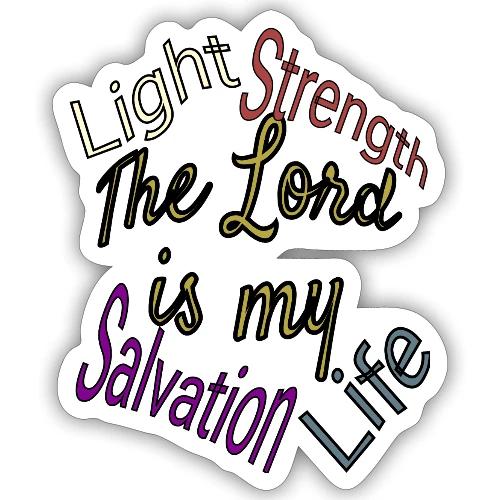 The Lord is - Sticker