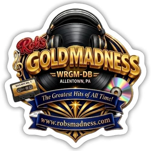 Rob's Gold Madness WRGM-DB - Sticker